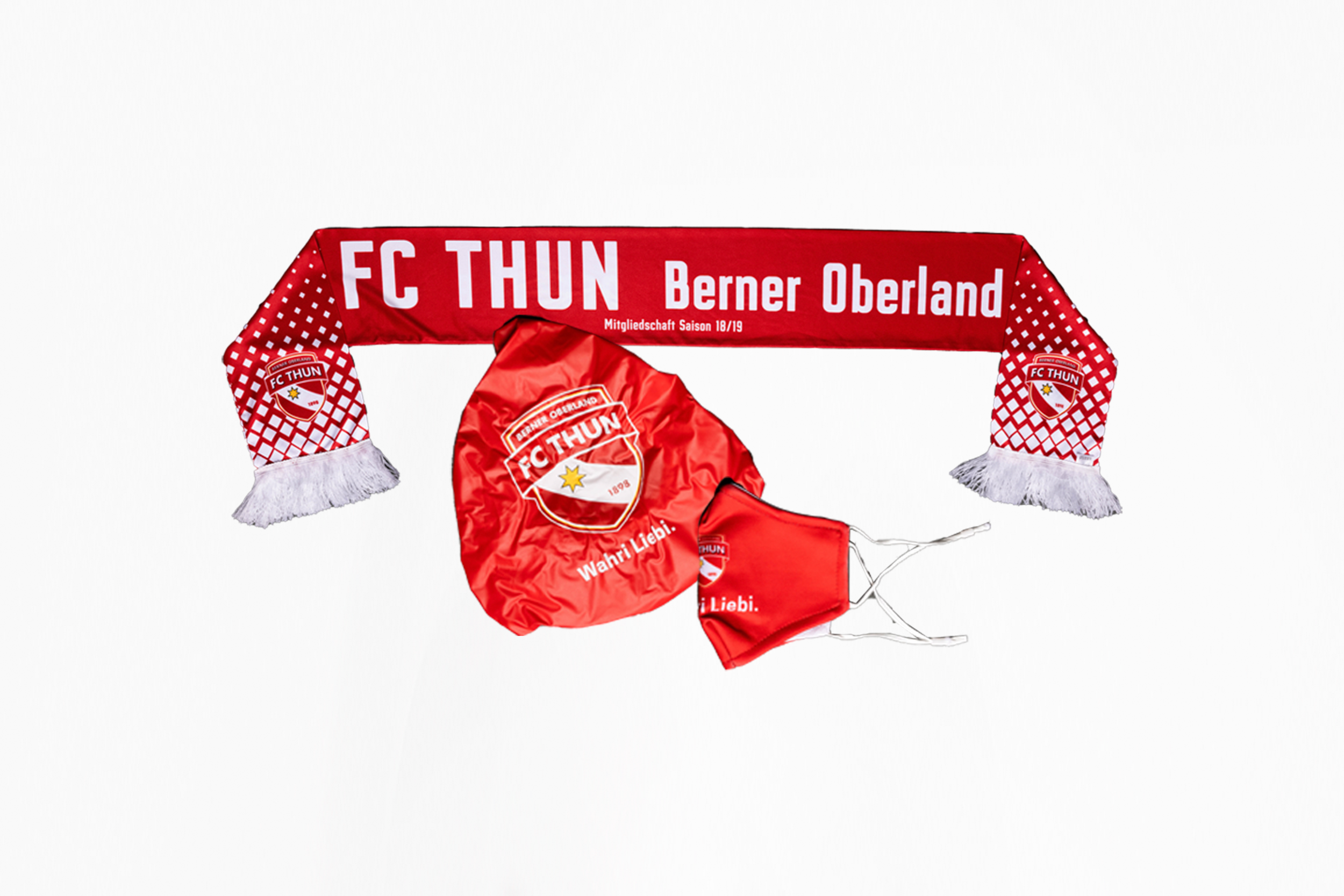 Merchandise für FC Thun